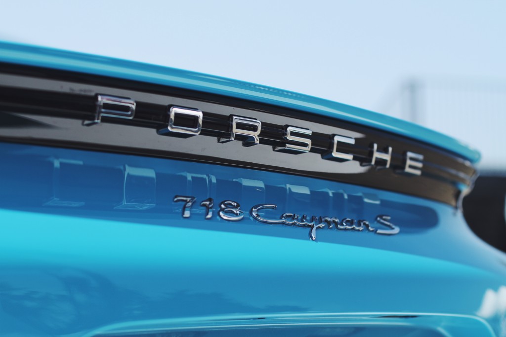 311RS Porsche 718 Cayman San Francisco 4 cylinder turbo Lemans Circuit Playground Miami Blue