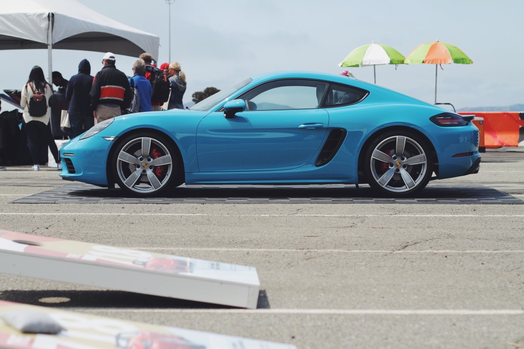 311RS Porsche 718 Cayman San Francisco 4 cylinder turbo Lemans Circuit Playground Miami Blue