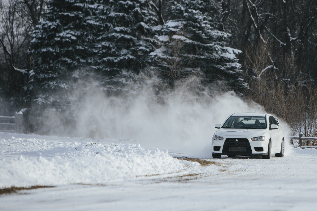 311RS Mitsubishi Lance Eveolution Evo #09 winter setup michelin tires Xice XI3 Peter Lapinski