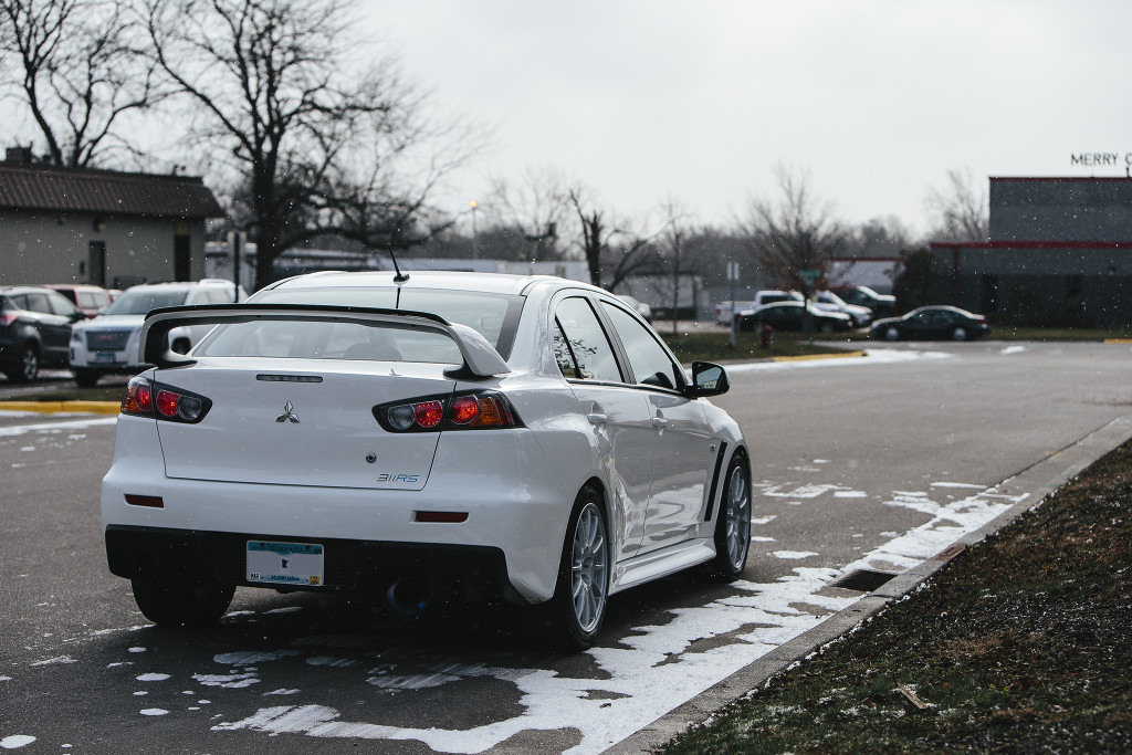 311RS Mitsubishi Lance Eveolution Evo #09 winter setup michelin tires Xice XI3 Peter Lapinski