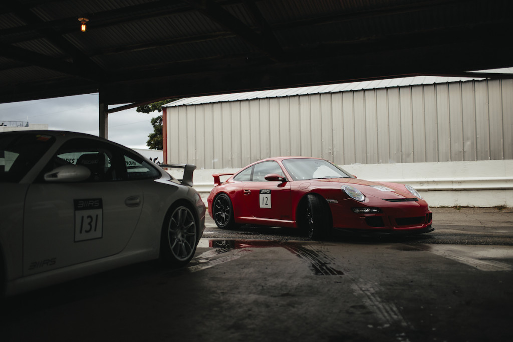 311RS Porsche at BIR by Peter Lapinski 997 GT3 Ryan Gates Guards Red