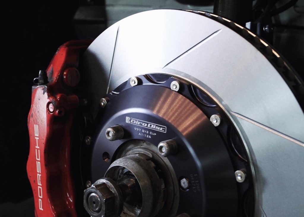 2008 311RS 997 GT3 Cup brake caliper by Ryan Gates 50mm 50mm18 Girodisc brake rotor