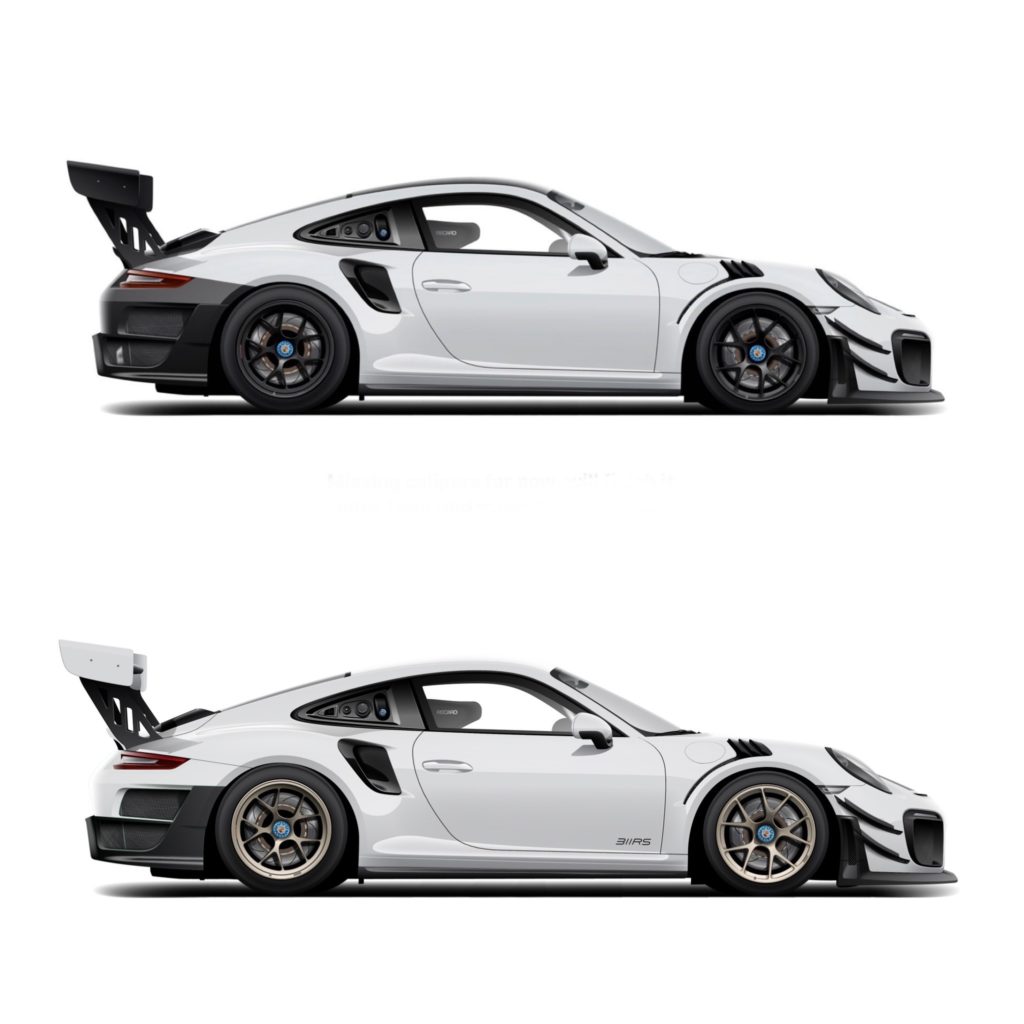 311RS Porsche 911 991 GT2RS Clubsport Motive Artworks