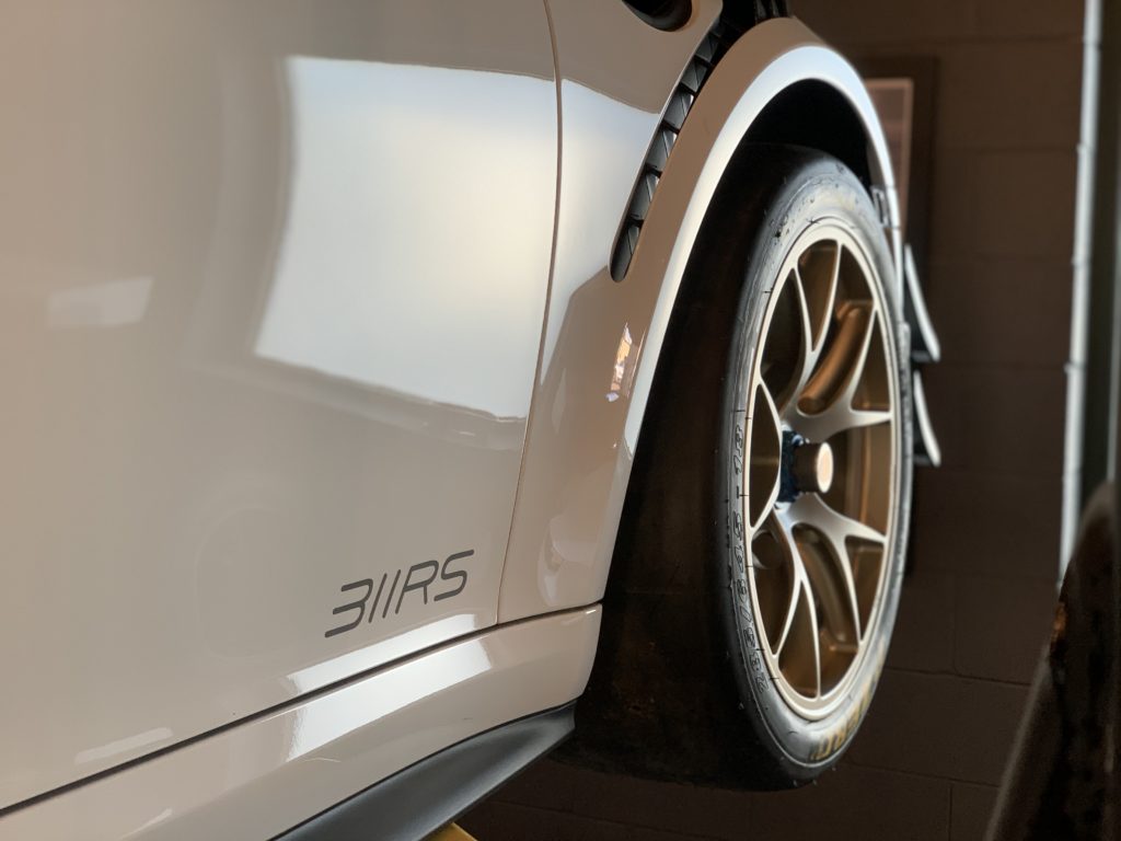311RS Porsche 911 GT2RS Clubsport BBS Satin White Gold Metallic
