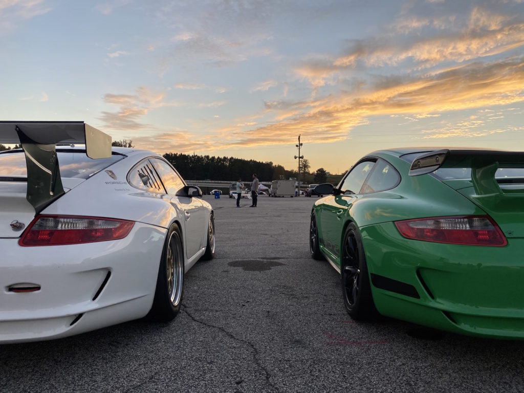 2008 311RS Motorsport Porsche 911 GT3 Cup Ryan Gates Leh Keen Green GT3RS Road Atlanta