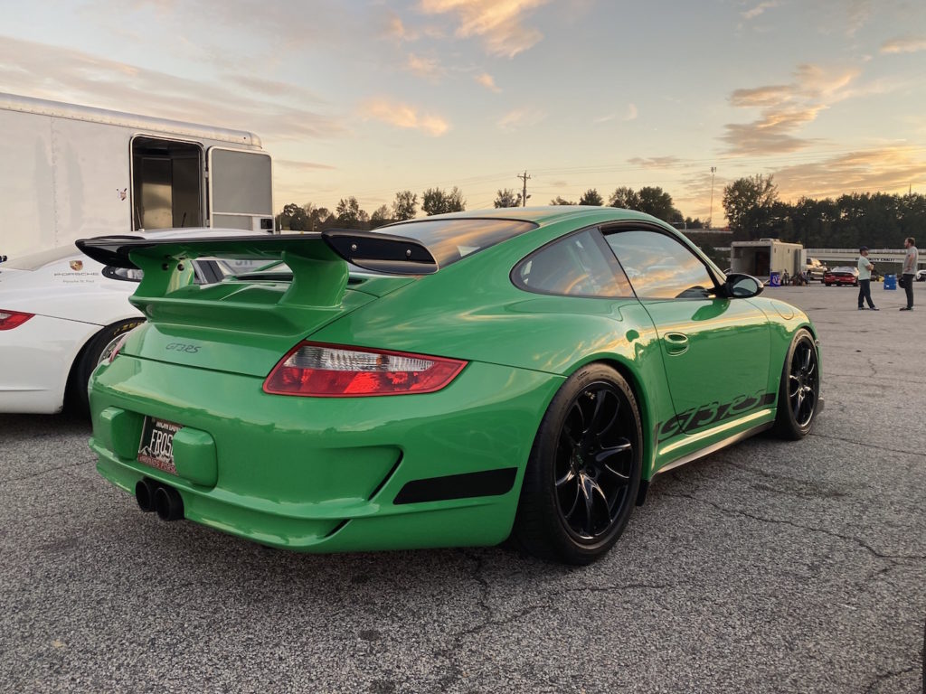 2008 311RS Motorsport Porsche 911 GT3RS Leh Keen Green Road Atlanta sunset 997.1